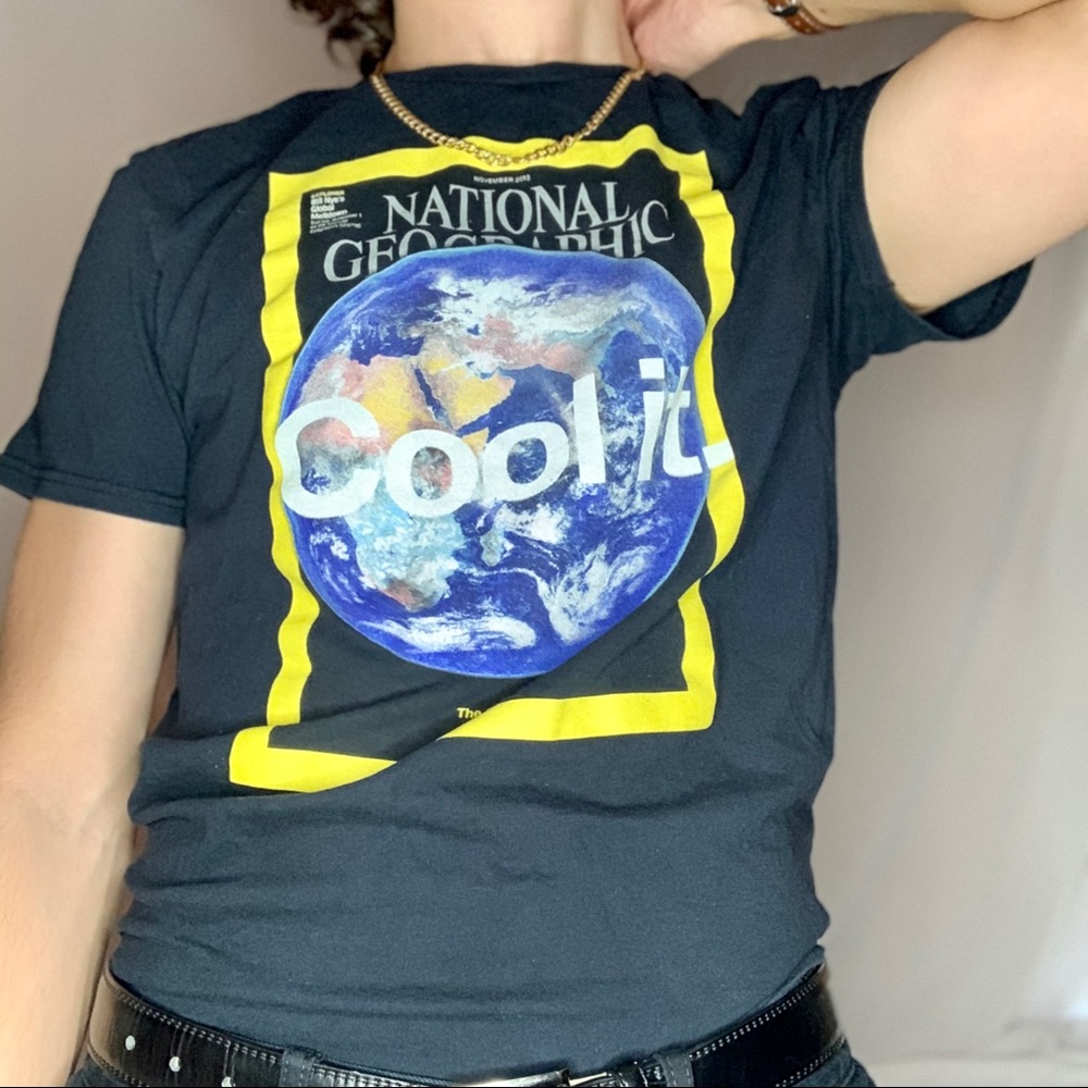 ”Cool It”National Geograhic Global Warming T-Shirt
